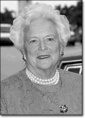 Photo Barbara Bush